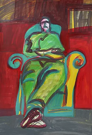 Mariola Paulina Żylińska Jestadt - ON THE ARMCHAIR