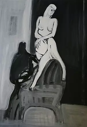 Mariola Paulina Żylińska Jestadt - ON THE ARMCHAIR