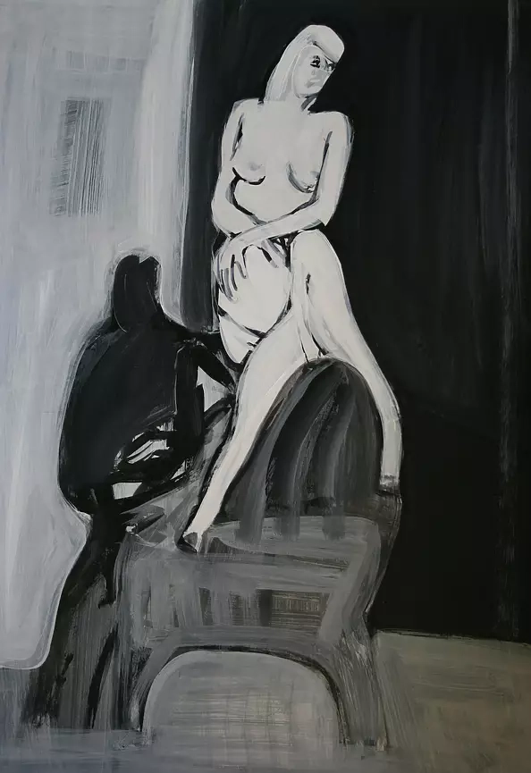 Mariola Paulina Żylińska Jestadt - ON THE ARMCHAIR