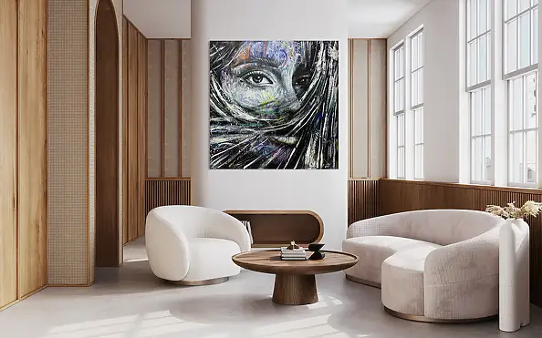 Szymon Hołubowski, , Acrylic painting, Mixed media - , 150 x 150