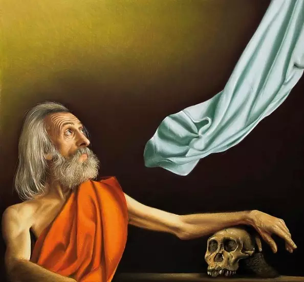 Kriz Cruz - NEANDERTHAL SKULL