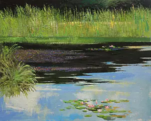 Jerzy Martynów - NENUFARY POD MELSZTYNEM