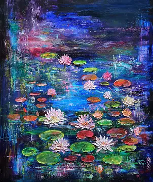 Radosław Popek - Water lilies