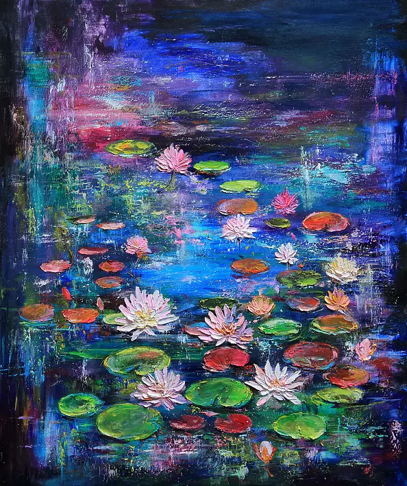 Radosław Popek - Water lilies