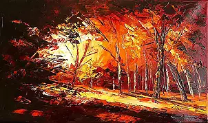 Dorota Łaz - NIGHT IN THE PARK