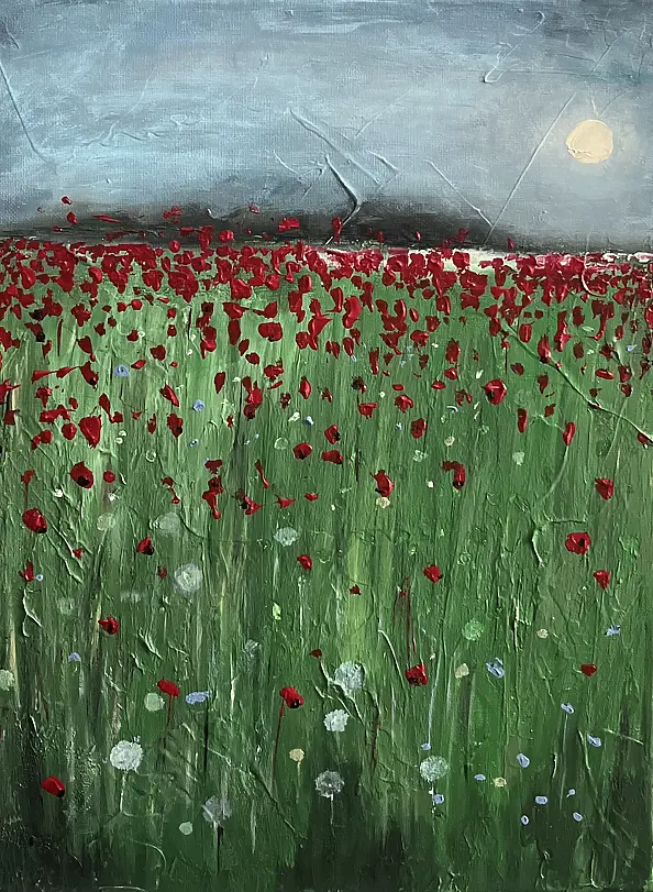 Magdalena Kielb - NIGHT POPPIES