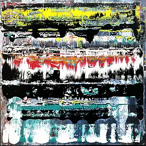 Szymon Hołubowski, , Acrylic painting, Mixed media - canvas, 100 x 100
