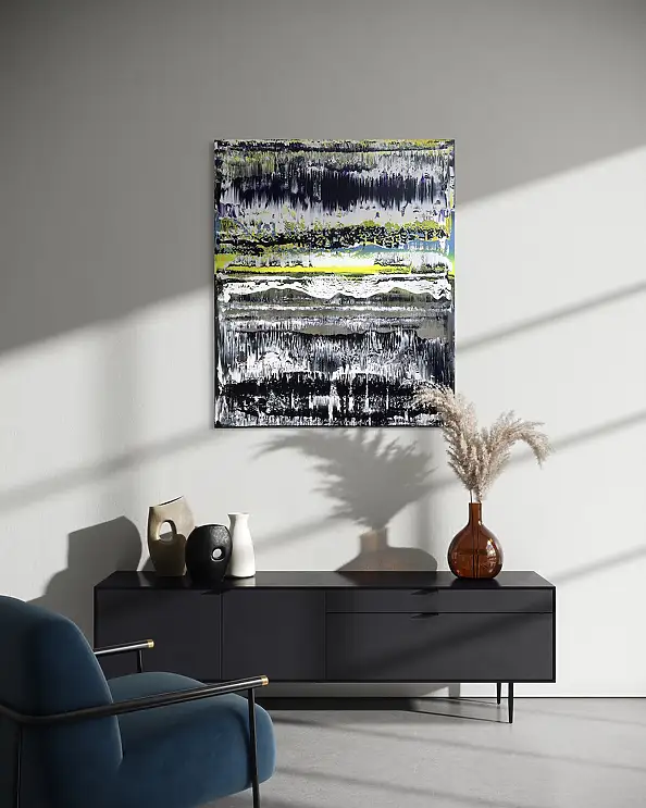 Szymon Hołubowski, , Acrylic painting, Mixed media - canvas, 100 x 120