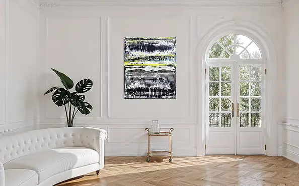 Szymon Hołubowski, , Acrylic painting, Mixed media - canvas, 100 x 120