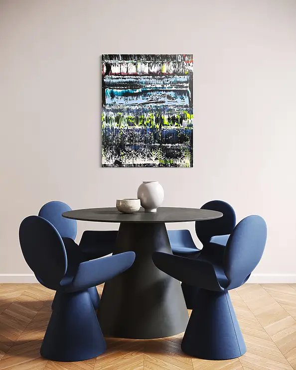 Szymon Hołubowski, , Acrylic painting, Mixed media - canvas, 85 x 105