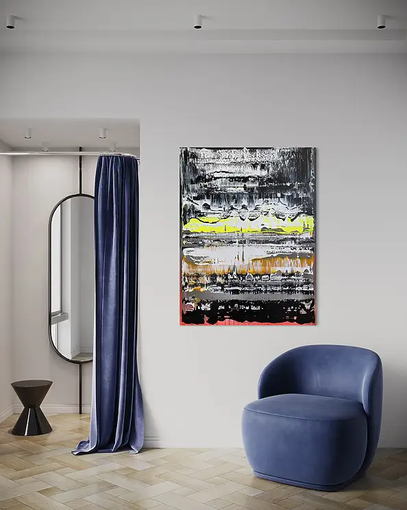 Szymon Hołubowski, , Акрилова картина, Змішані техніки - холст, 100 x 130