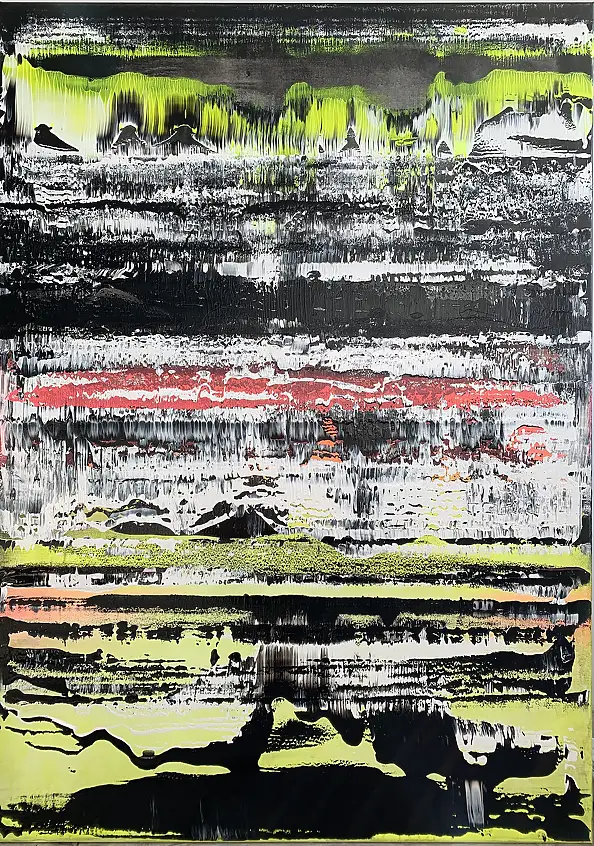 Szymon Hołubowski, , Acrylic painting, Mixed media - canvas, 100 x 140