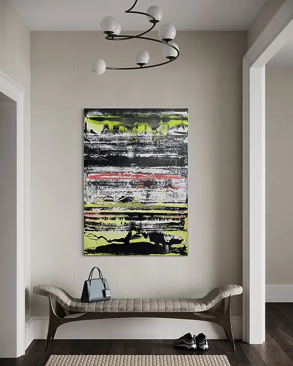 Szymon Hołubowski, , Acrylic painting, Mixed media - canvas, 100 x 140