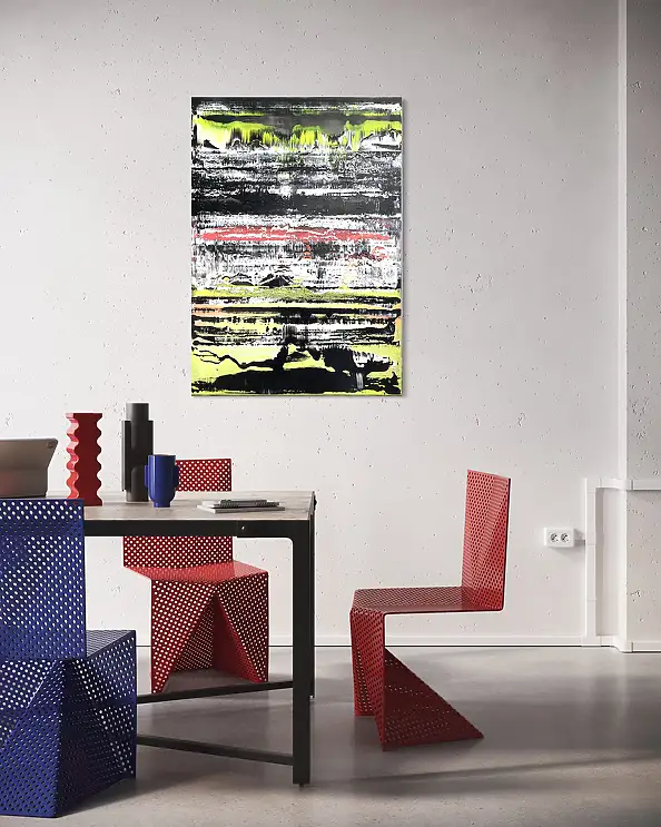 Szymon Hołubowski, , Acrylic painting, Mixed media - canvas, 100 x 140