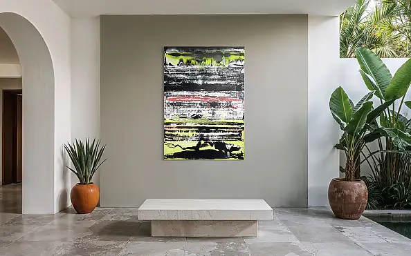 Szymon Hołubowski, , Acrylic painting, Mixed media - canvas, 100 x 140
