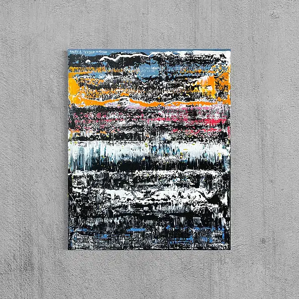 Szymon Hołubowski, , Acrylic painting, Mixed media - canvas, 105 x 85