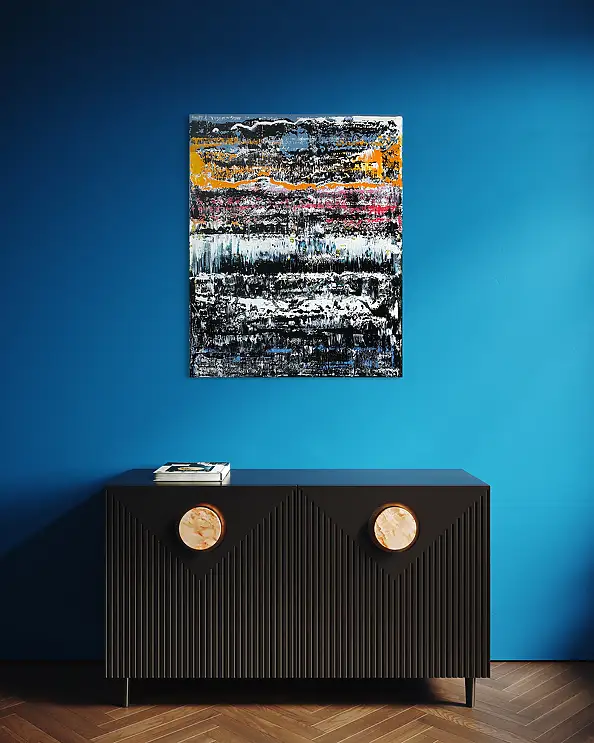 Szymon Hołubowski, , Acrylic painting, Mixed media - canvas, 105 x 85