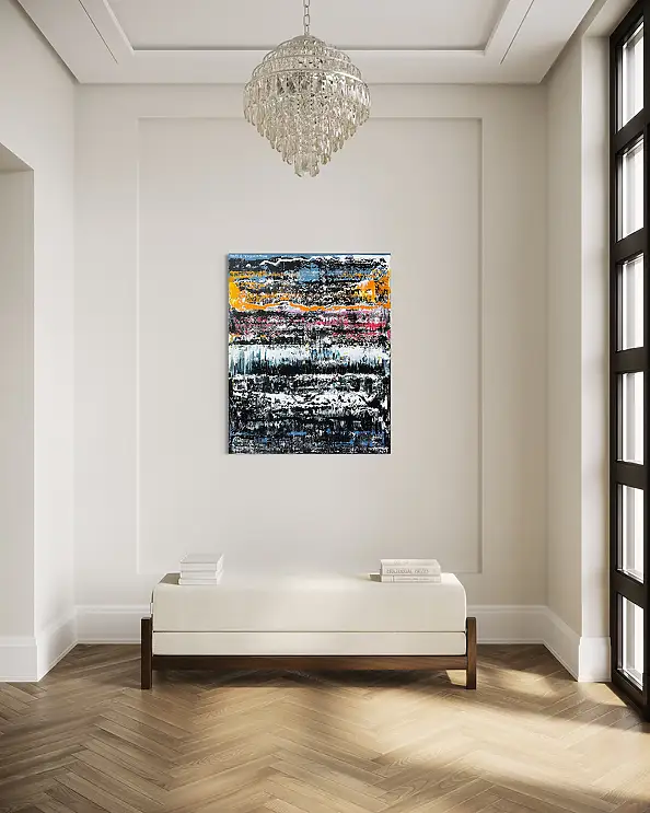 Szymon Hołubowski, , Acrylic painting, Mixed media - canvas, 105 x 85