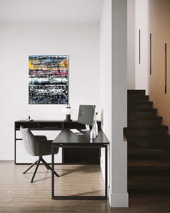 Szymon Hołubowski, , Acrylic painting, Mixed media - canvas, 105 x 85