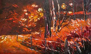 Dorota Łaz - NIGHT IN THE PARK 1