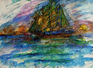 Marzena Salwowska - On the Sea of Abstraction