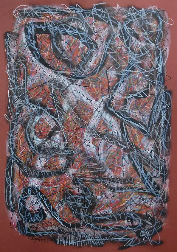 Amelia Augustyn - On a brown background