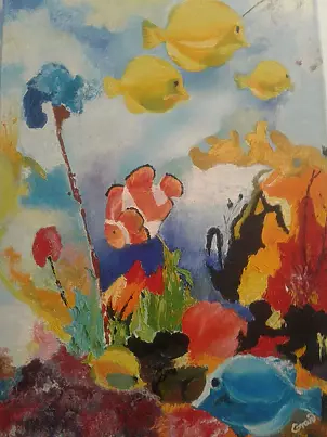   - At the bottom of the ocean