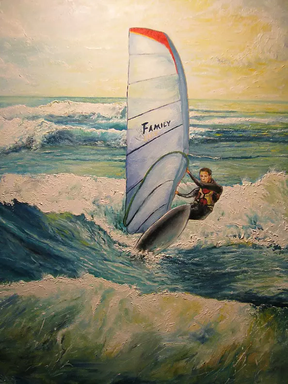 Tomasz Jaxa Kwiatkowski - on the wave