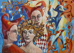 Natalia Stefanova - At het feest