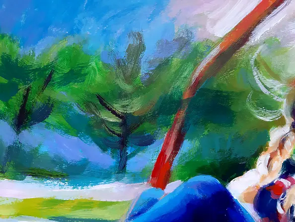 Barbara Gulbinowicz - On the swing