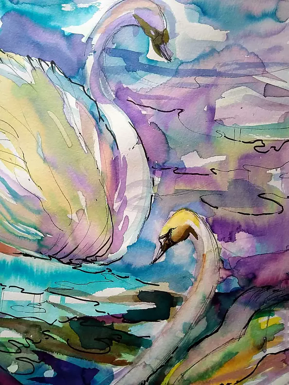 Anna Borcz - Na jeziorze