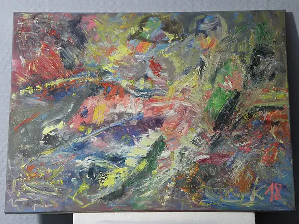 Eryk Maler - On the footbridge, 2018