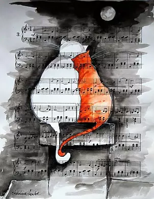 Adriana Laube - on the chimney