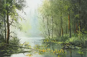 Marek Szczepaniak - On the forest pond