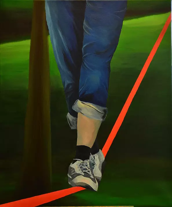 Krystyna Mąkosza - on the lines