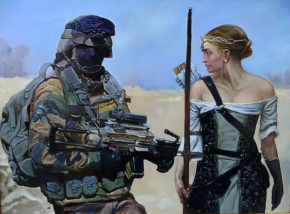 Dariusz Kaleta - Na łowach - pojawienie się Bogini 