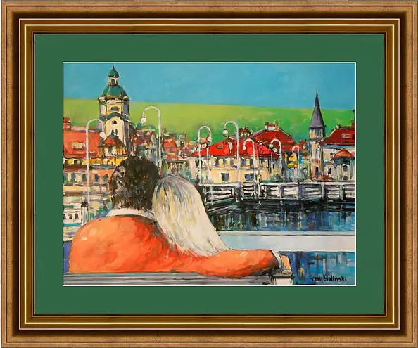 Piotr Rembieliński - On the pier in Sopot