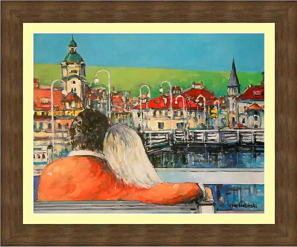 Piotr Rembieliński - On the pier in Sopot