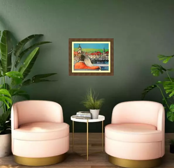 Piotr Rembieliński - On the pier in Sopot