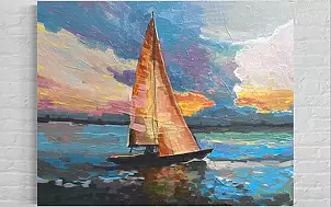 Anzhela Tistyk - At sea