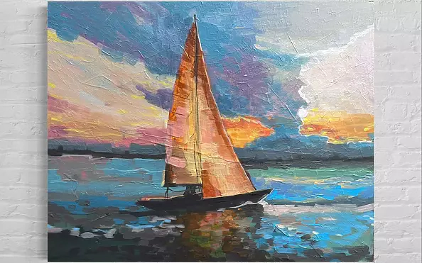 Anzhela Tistyk - At sea