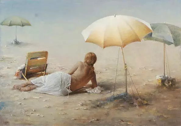 Alina Sibera - Na plaży III