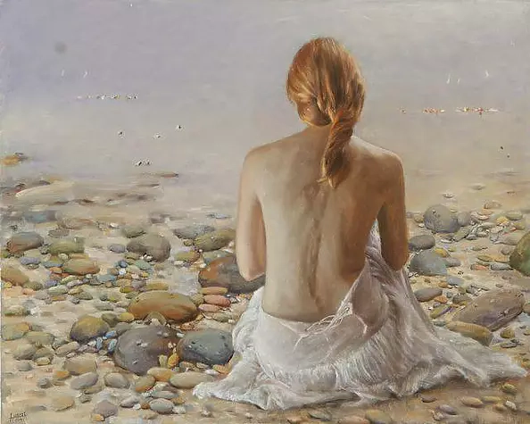 Alina Sibera - On the beach II