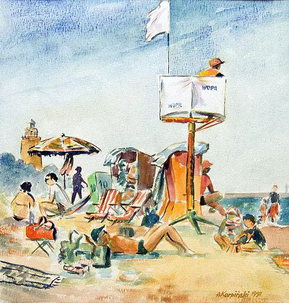 Andrzej Karpiński - On the beach