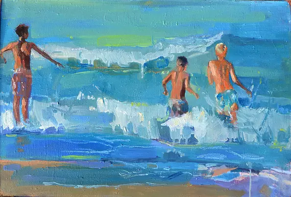 Doma Suszczyńska - On the beach