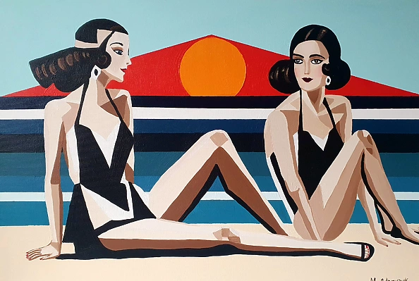 Monika Adamczyk - On the beach