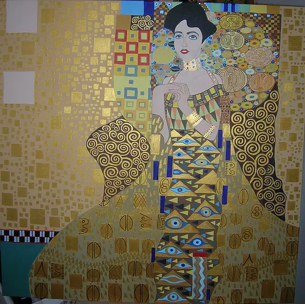 Aleksandra Gaweł Krajska - Based on Gustav Klita Fri. ,, Adele Bloch-Bauer I