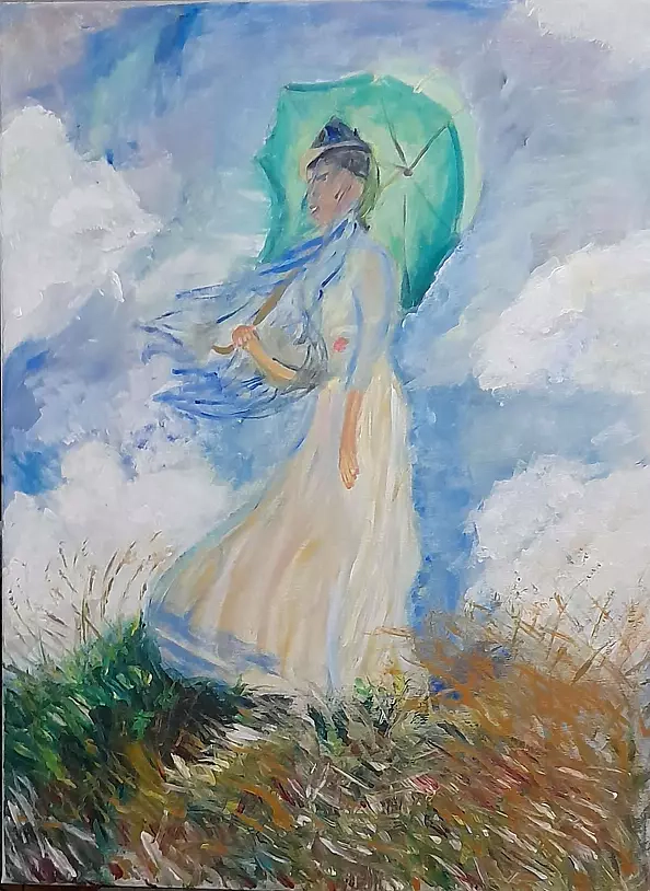 Katarzyna Rutkowska - On the basis of the woman with an umbrella