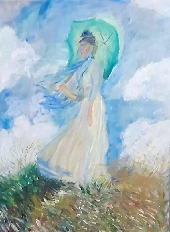 Katarzyna Rutkowska - On the basis of the woman with an umbrella