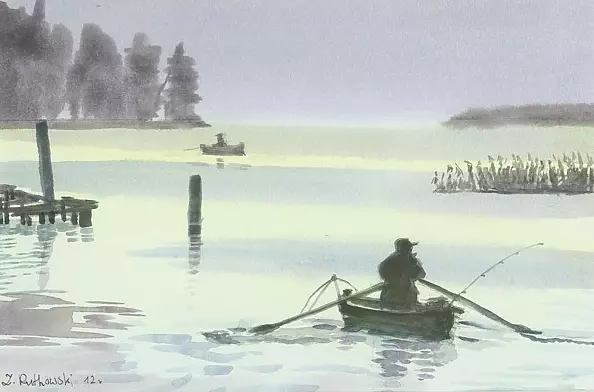 Zdzisław Rutkowski - Na ryby.J.Studzieniczne